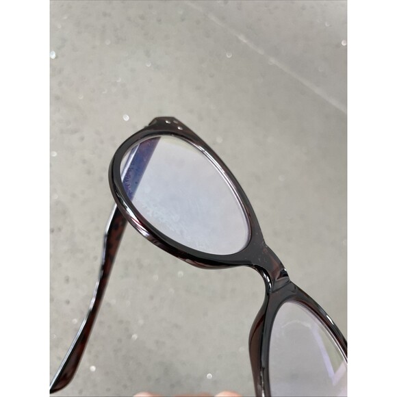 Nicole Miller NM819 Tortoise Frames ONLY round full rim Eyeglasses - Picture 12 of 14